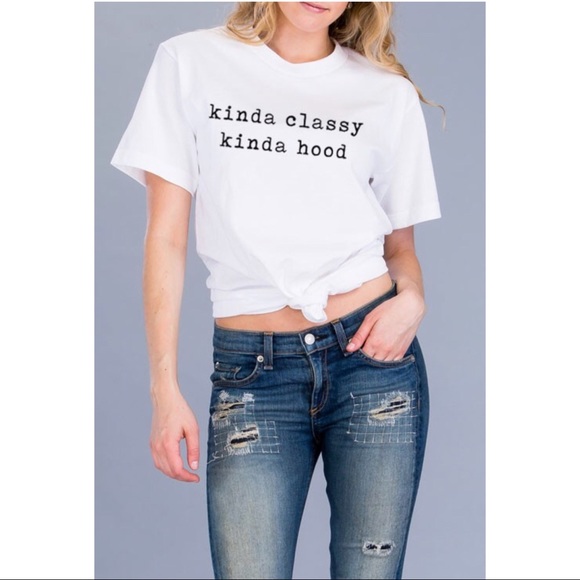 Kinda Classy Kinda Hood tee - Picture 5 of 6